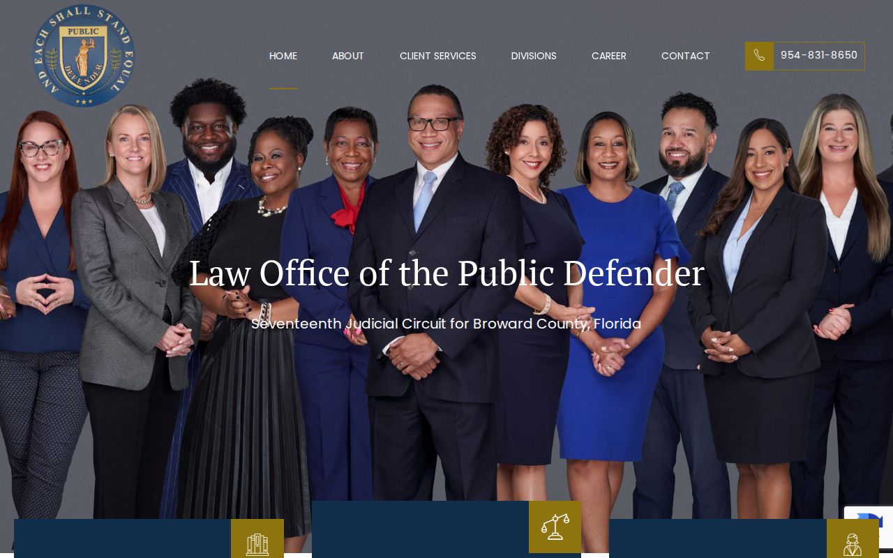 Broward County criminal case Public Defender website